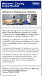 Mobile Screenshot of chxpractice.co.uk